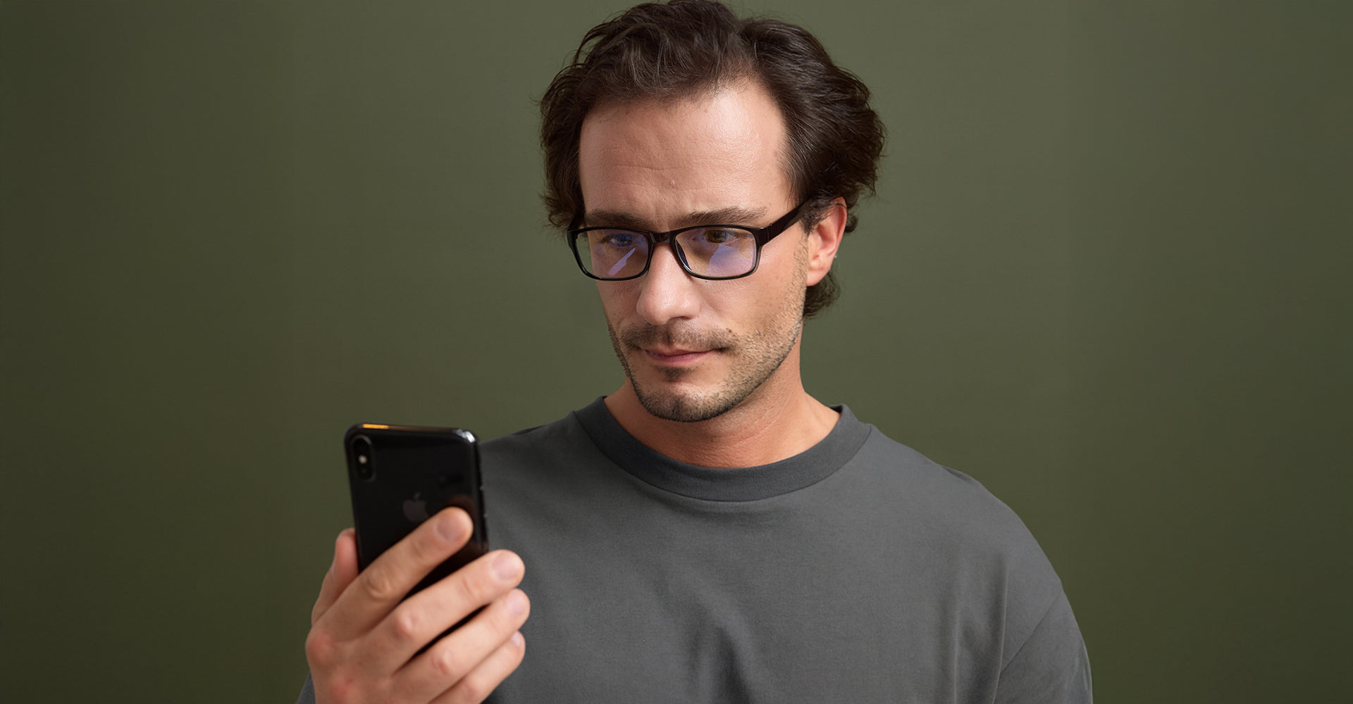 Blue light glasses old